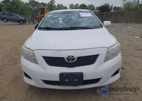 2010 Toyota Corolla Le z USA, uszkodzony, nr VIN 1NXBU4EE5AZ384453